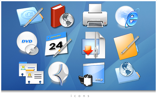 Aqua/2003 - [ 22 Icons ]