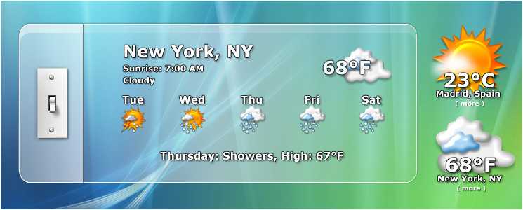 www live weather 745x300 LIVE WEATHER Vista II Live Weather