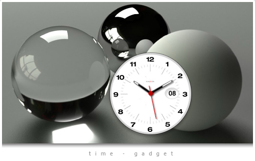 Vista Desktop Clock For Xp