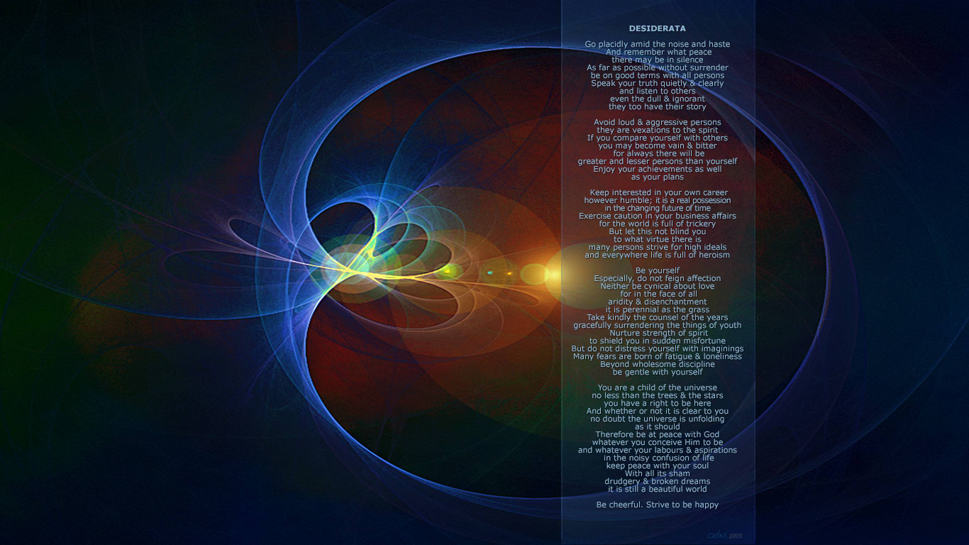 Desiderata