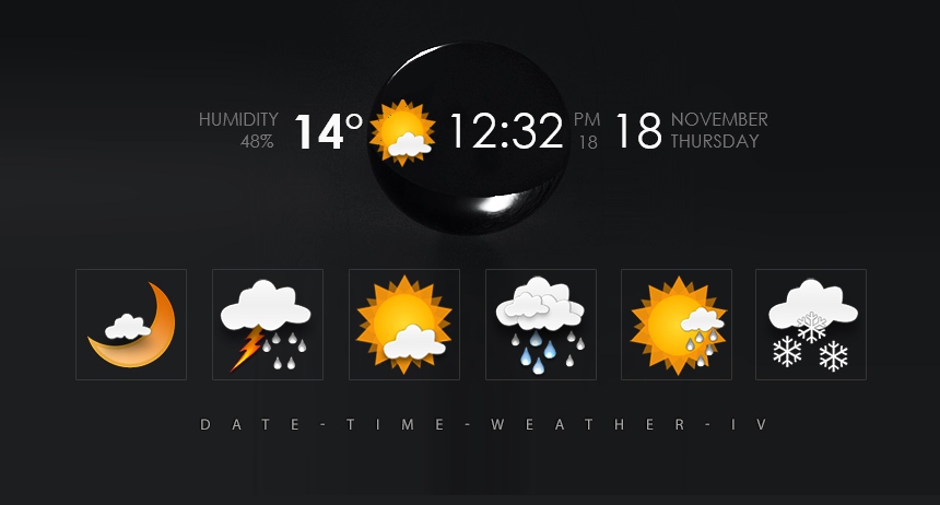 DATE-TIME-WEATHER IV