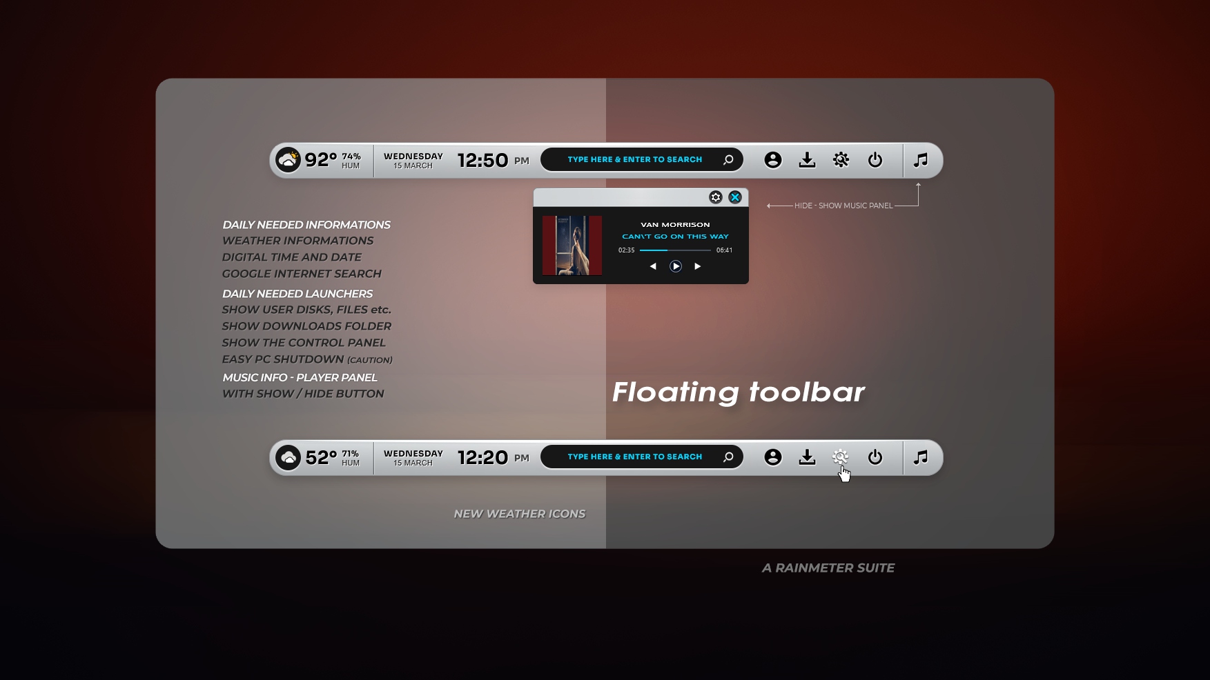 Floating Toolbar ( Suite )