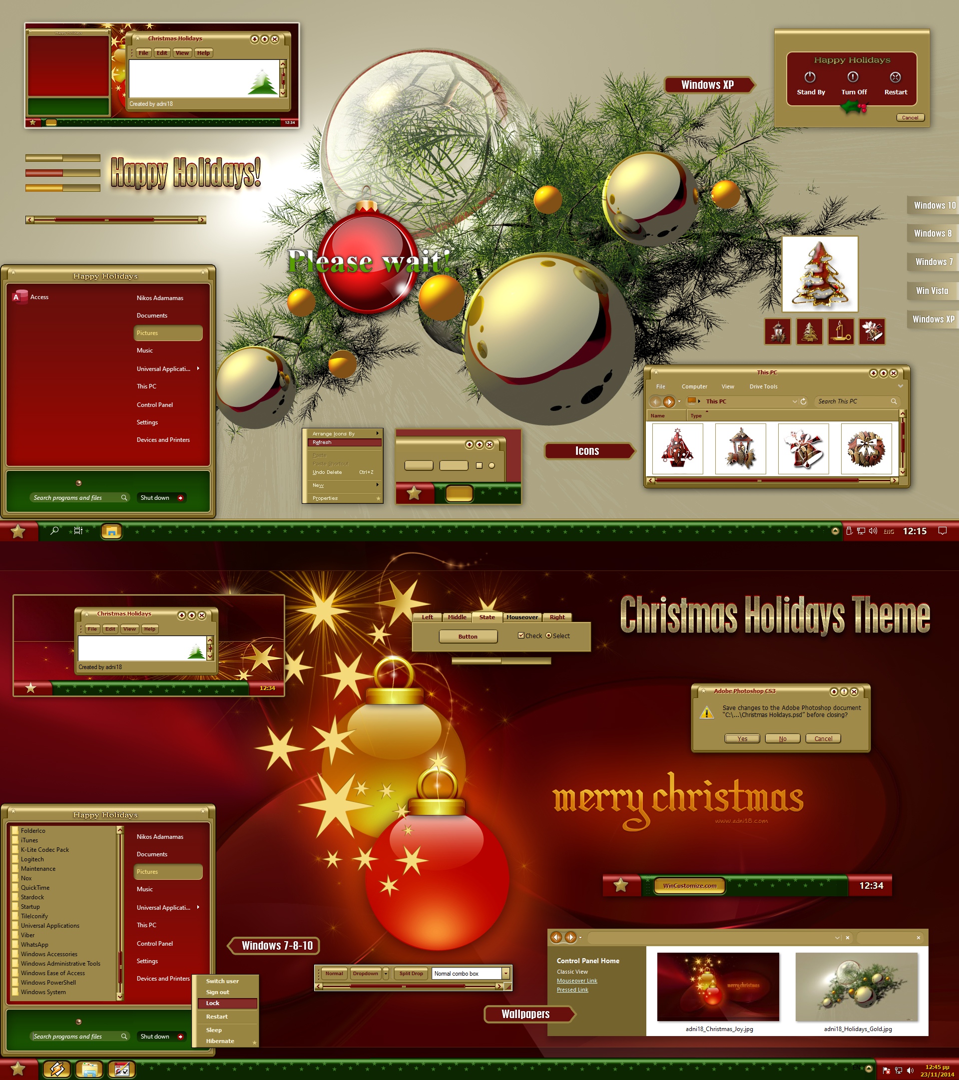 Christmas Holidays v.2 - [Theme]