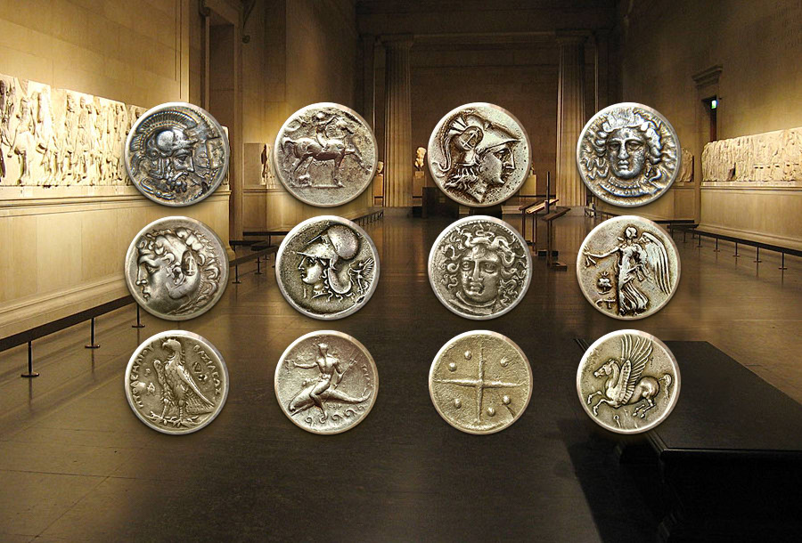 Ancient Greek Coins  [20 icons]