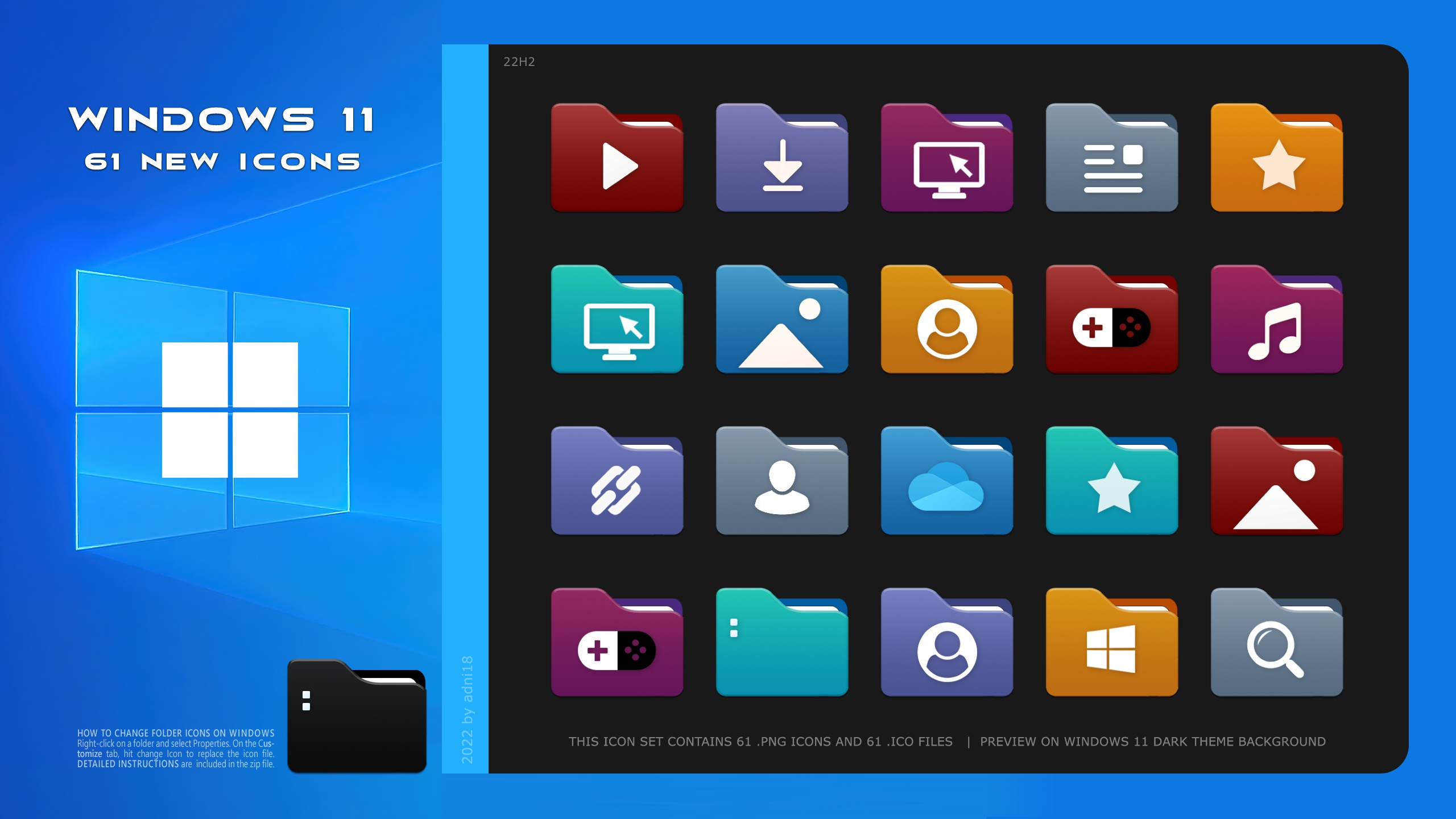 New Windows 11 Icons