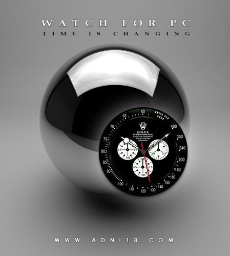 ROLEX Desktop Watch ( Gadget  )