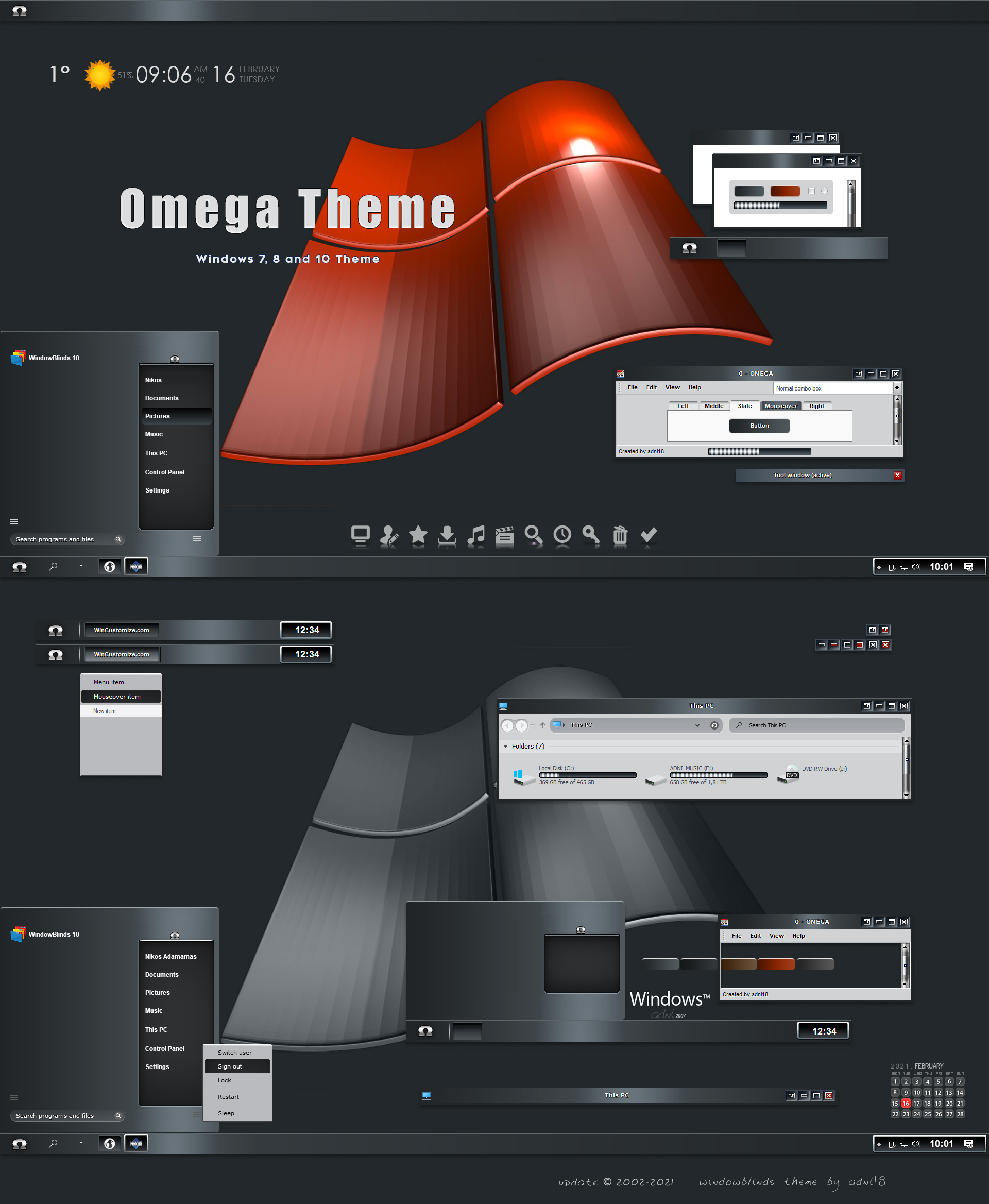 OMEGA THEME [Freeware]