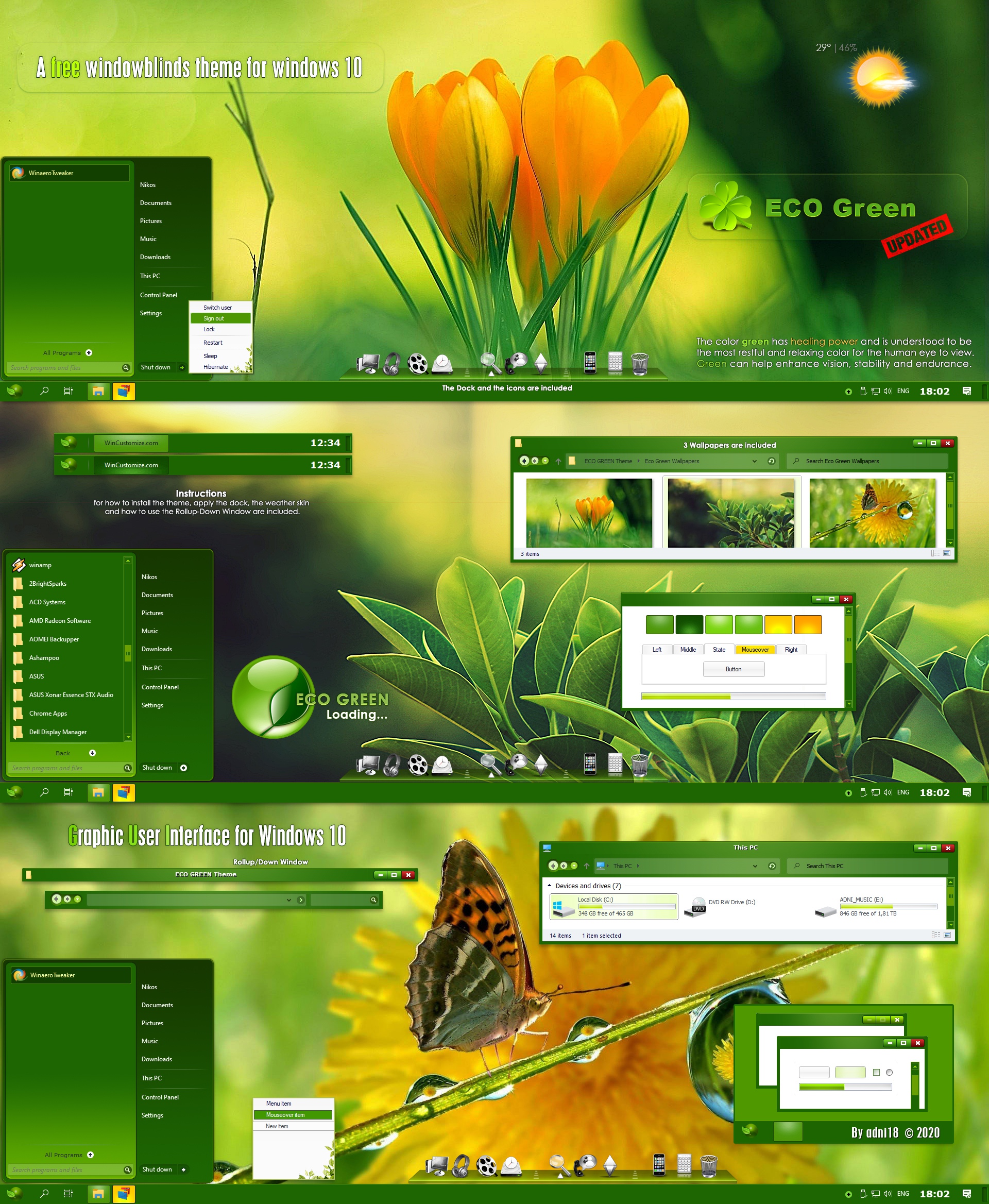 ECO Green (Free Theme)