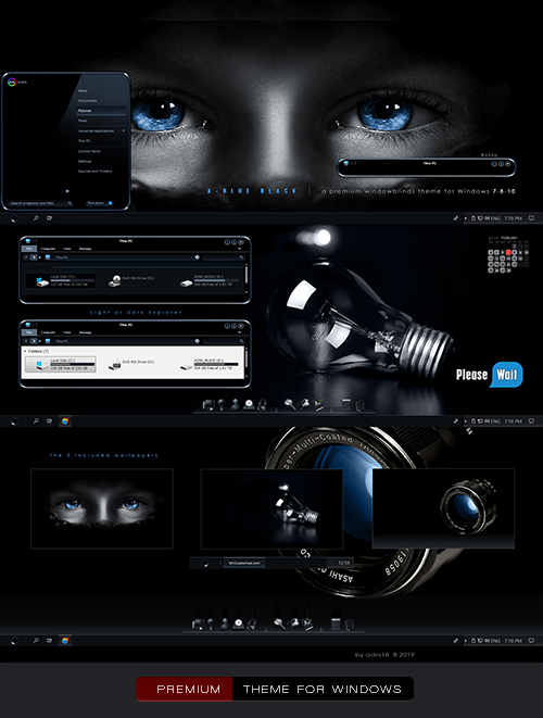 A-Blue Black