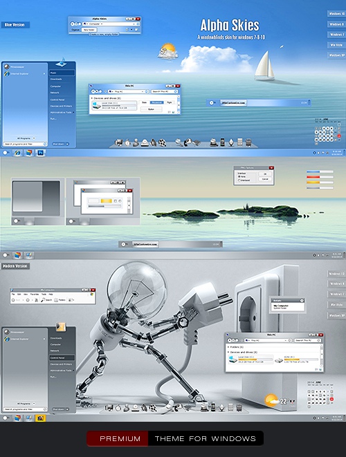 Alpha Skies  [Premium Theme]