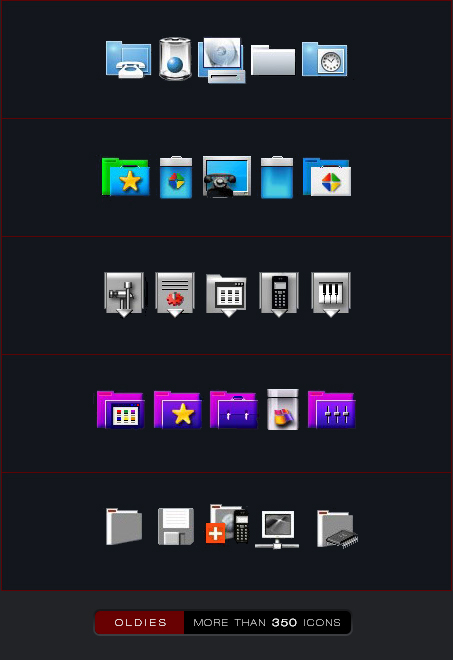 OLDIES - ICONS Part 1 (ico)