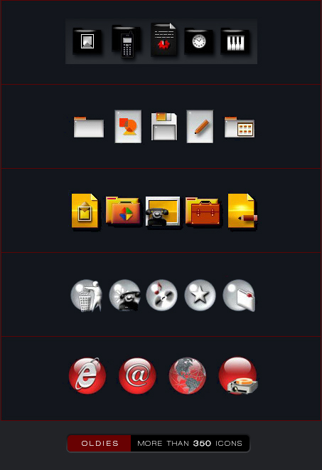 OLDIES - ICONS Part 2 (ico)