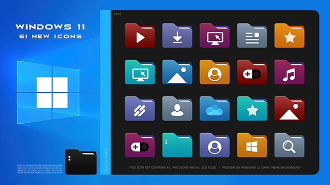 New Windows 11 Icons