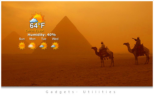 5 Days Weather - [Standalone Gadget - Widget]