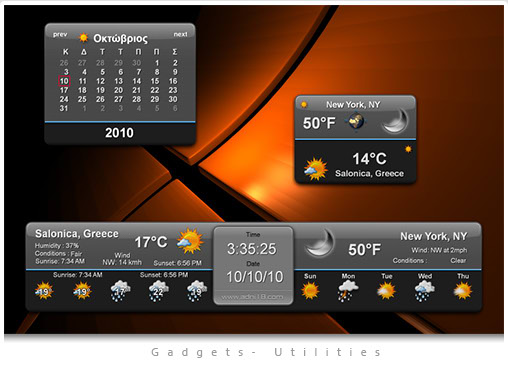 Lamda Weather-Calendar [ Gadget ]