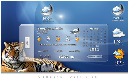 Weather - Info Panel   [ Gadget ]