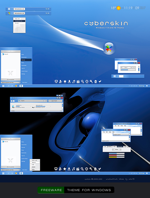 Cyberskin -  [ Free Theme]