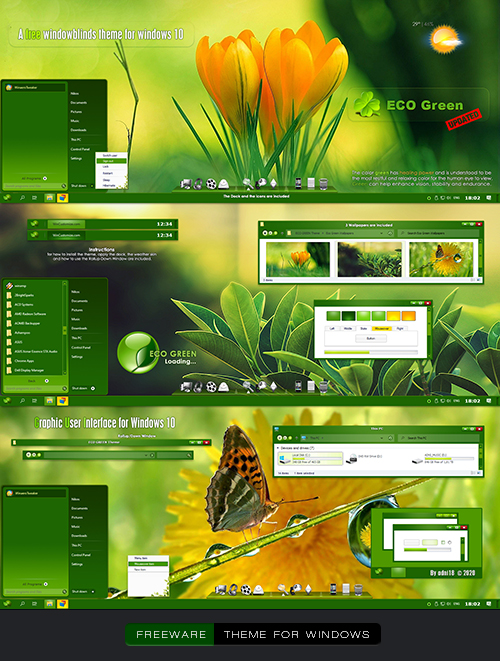 ECO Green (Free Theme)