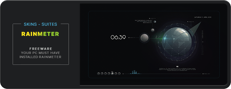 Rainmeter skins