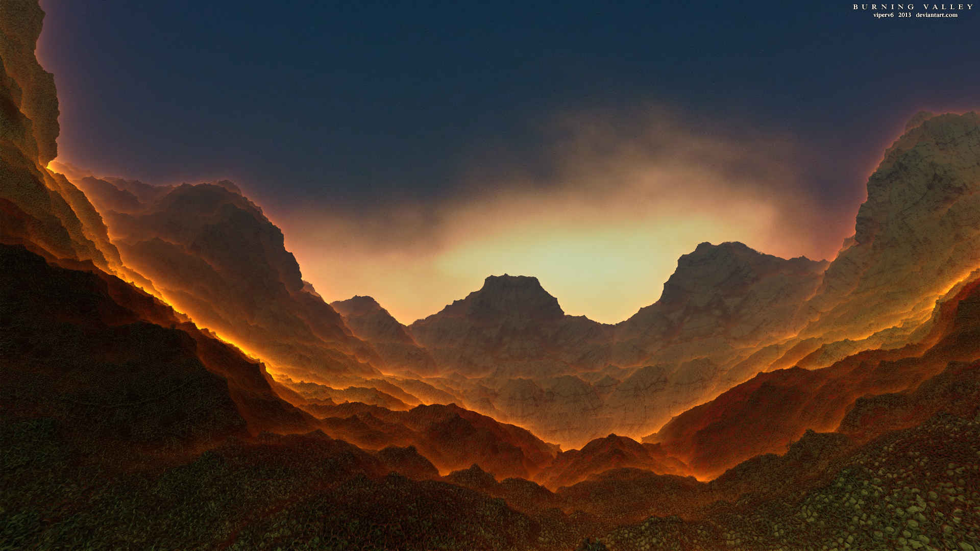 Burning Hills